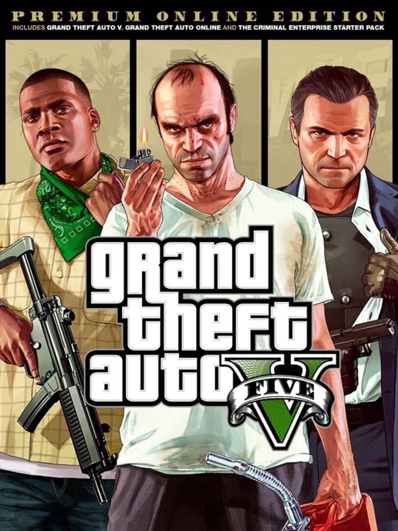 Grand Theft Auto V: Premium Online Edition cover art
