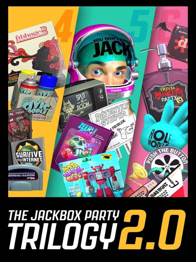 The Jackbox Party Trilogy 2.0 cover art