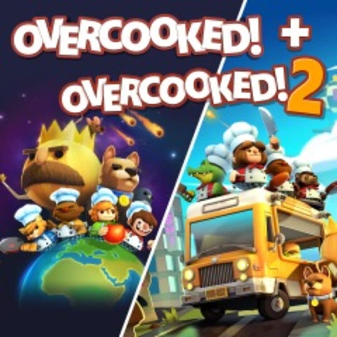 Overcooked! + Overcooked! 2 cover art