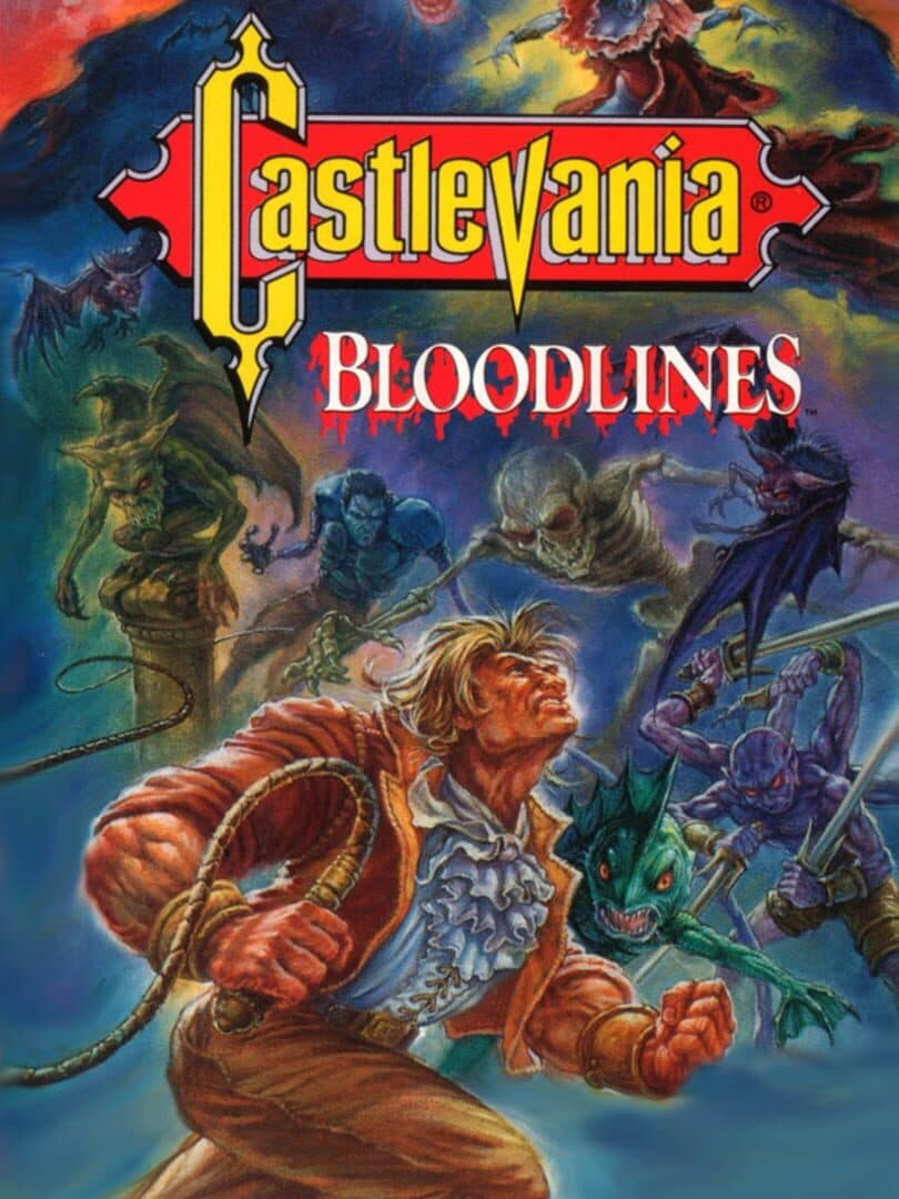 Castlevania: Bloodlines cover art