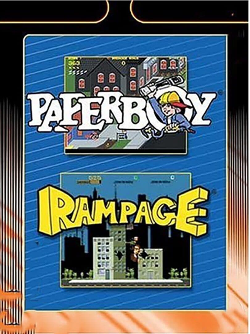 Paperboy / Rampage cover art