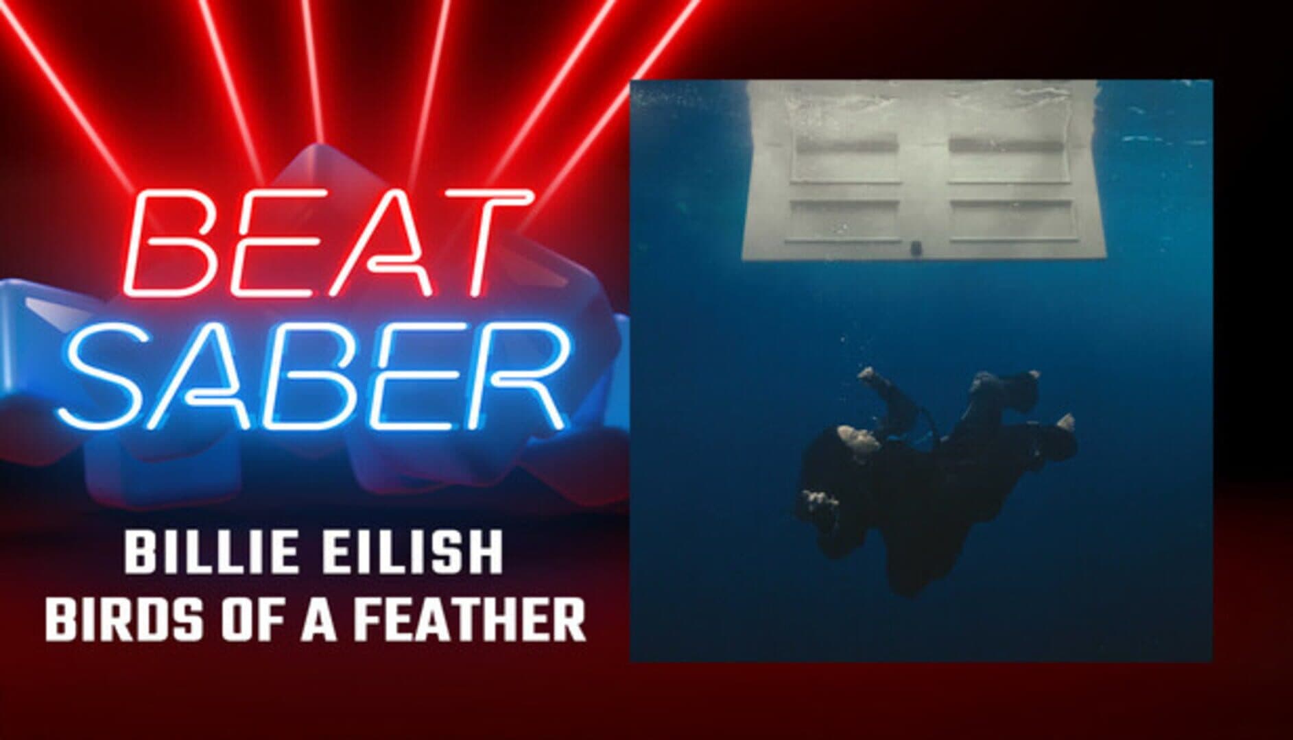Beat Saber: Billie Eilish - "Birds of a Feather" cover art