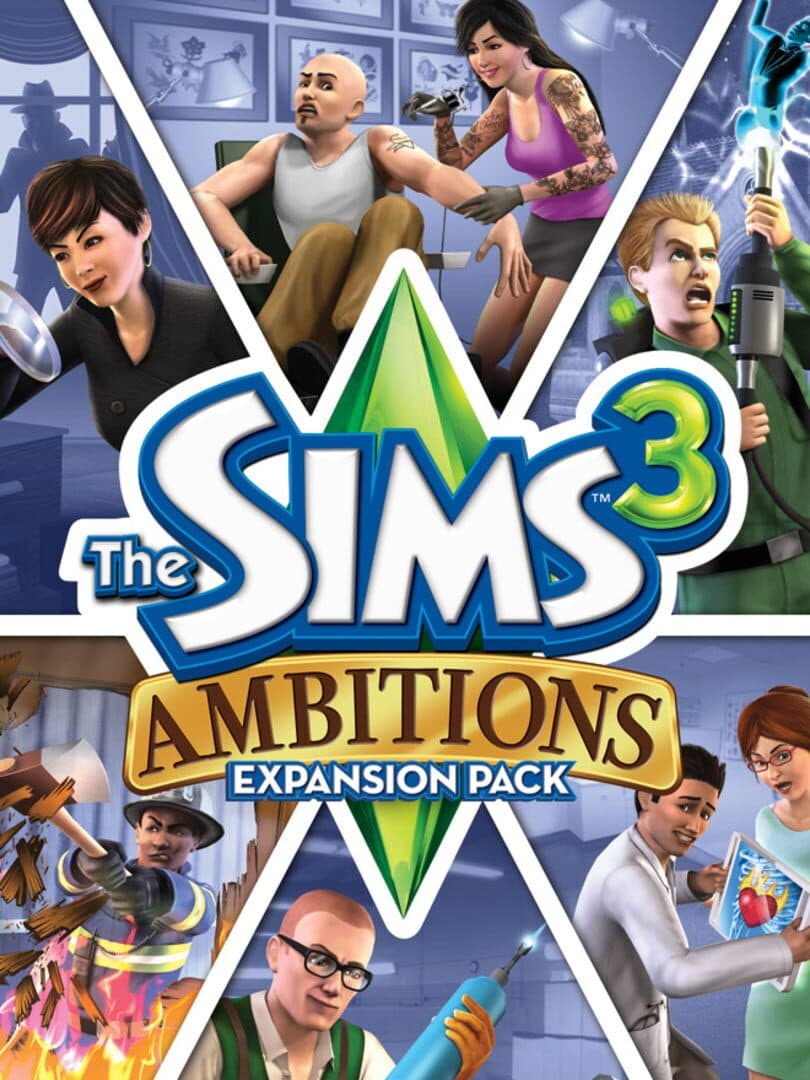 The Sims 3: Ambitions cover art