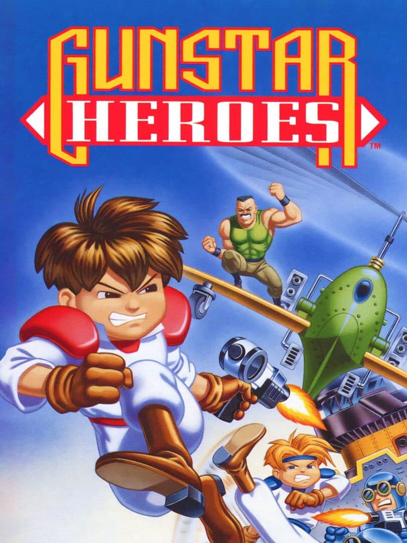 Gunstar Heroes cover art