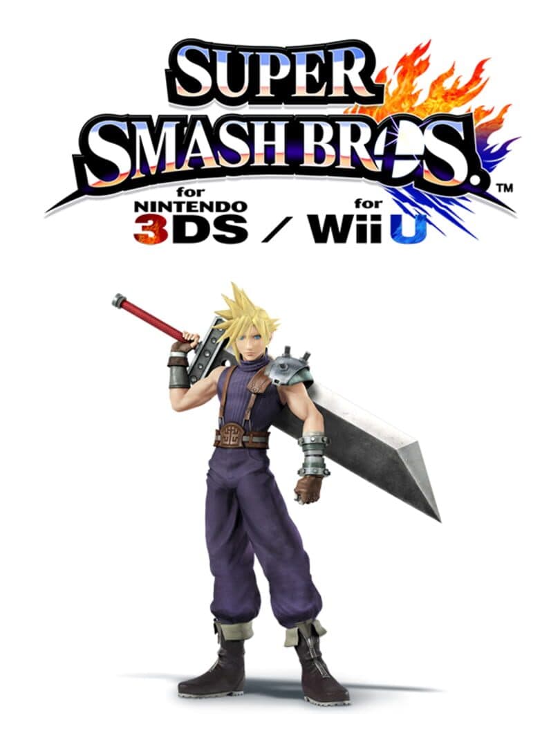 Super Smash Bros. for Wii U: Cloud cover art