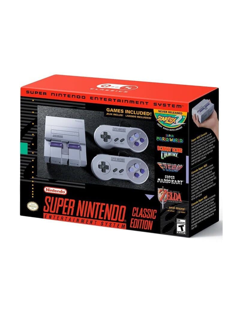 Super NES Classic Edition cover art