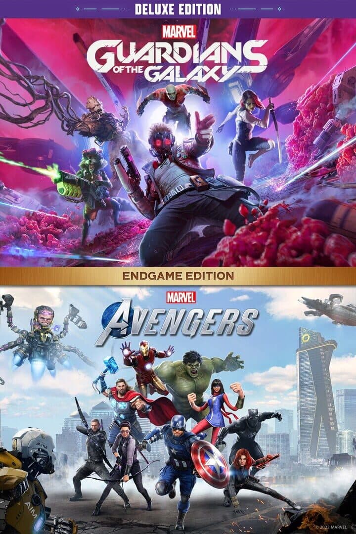 Marvel's Guardians of the Galaxy & Marvel's Avenger's: Deluxe Bundle cover art