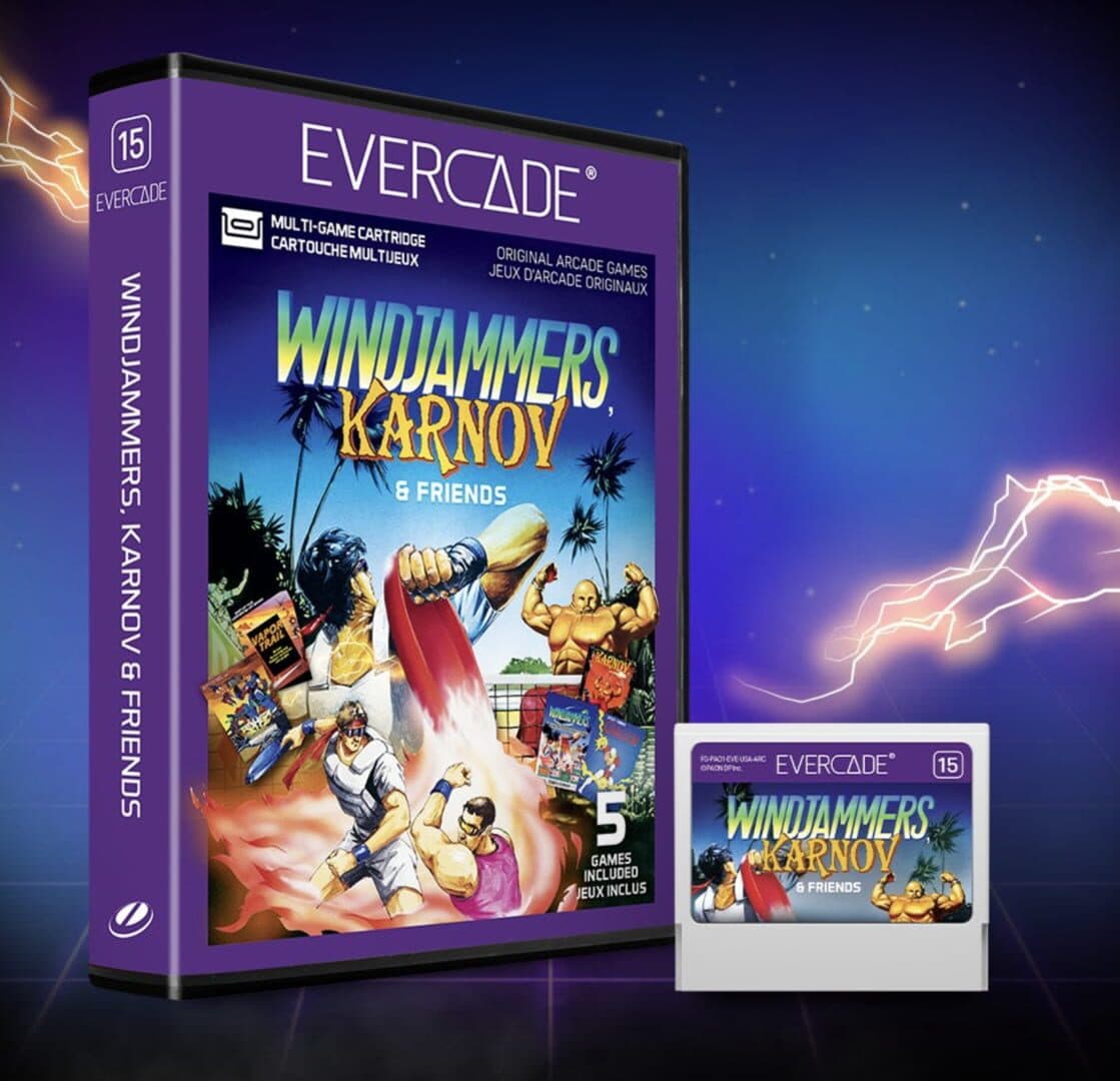 Windjammers, Karnov & Friends cover art