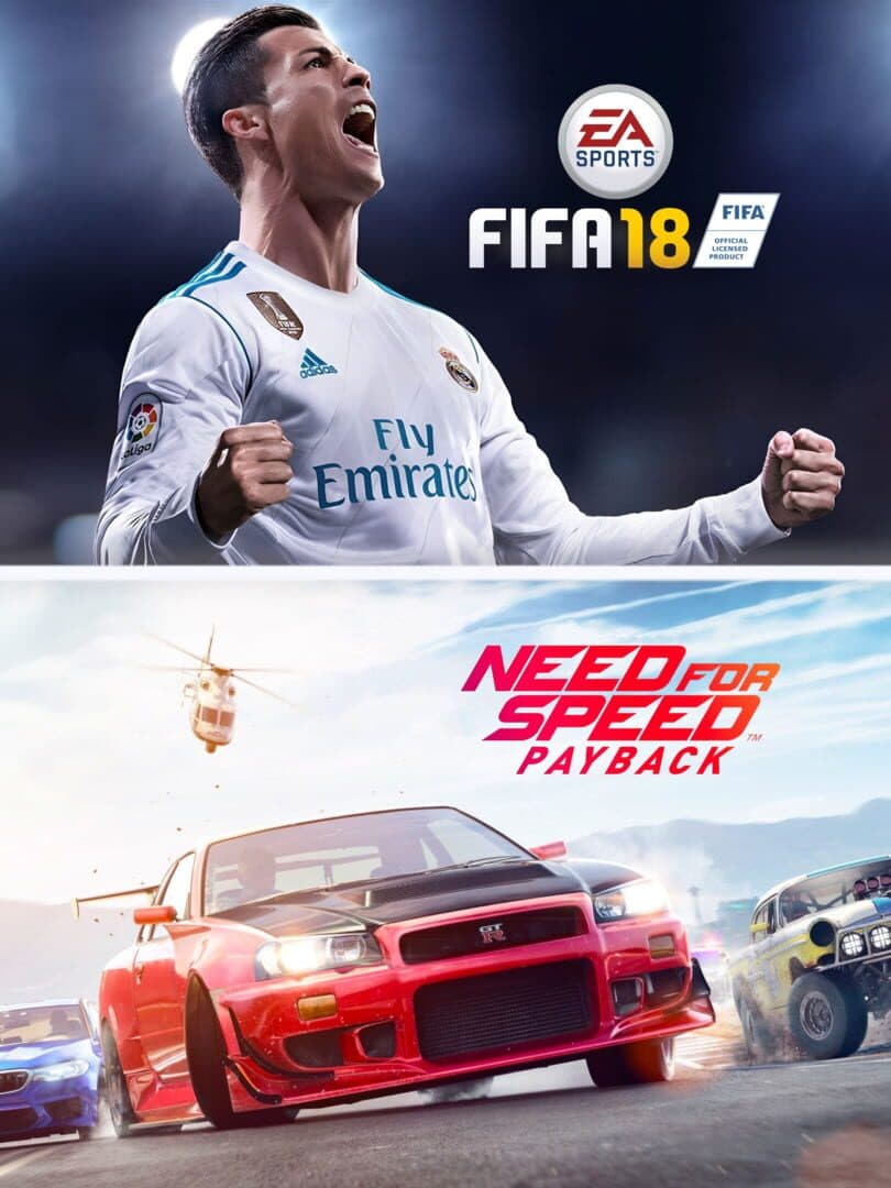 EA Sports FIFA 18 and Need for Speed Payback Bundle cover art