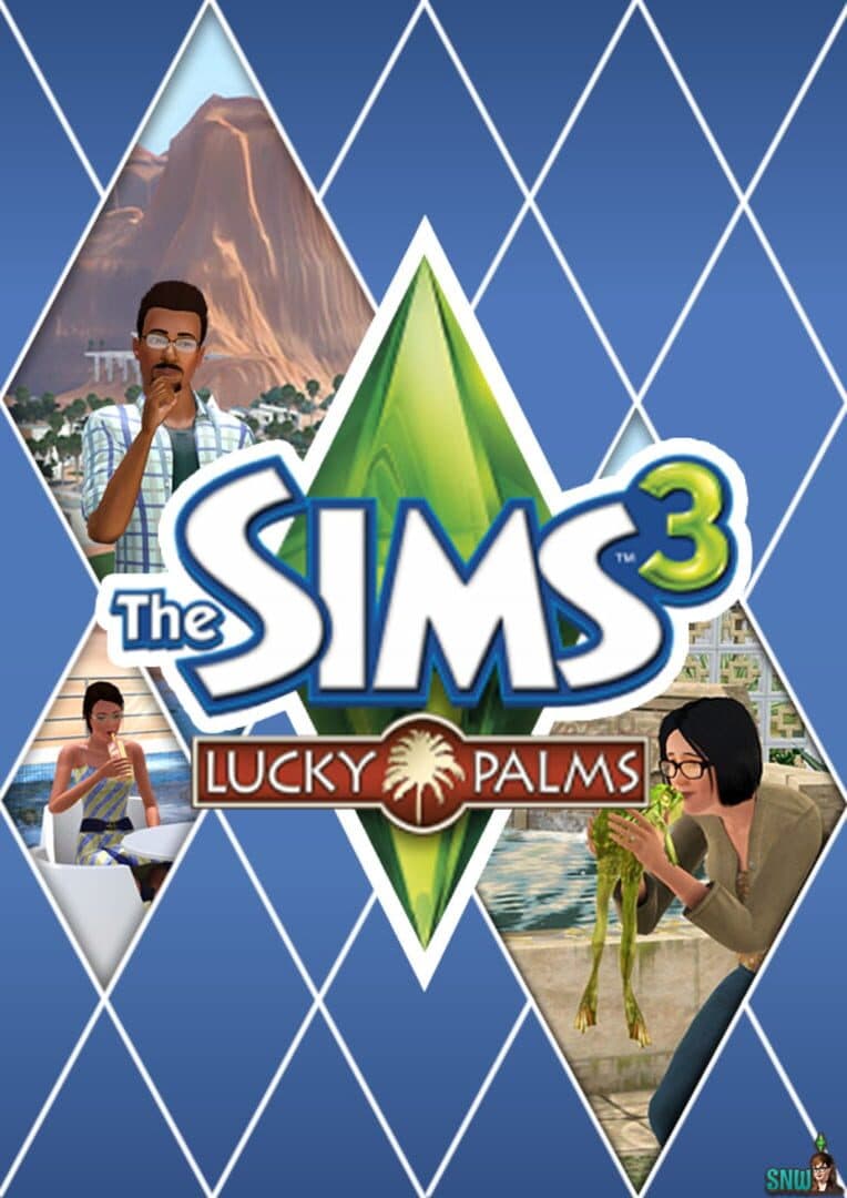 The Sims 3: Lucky Palms cover art